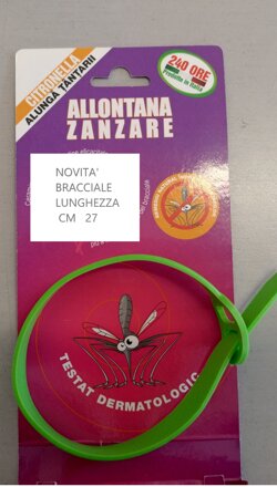 bracciale antizanzare mis cm 27 bracciale antizanzare mis cm 27